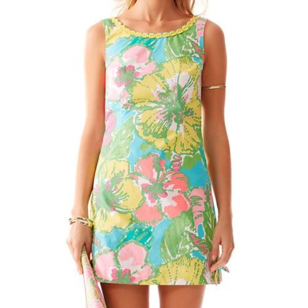 Lilly Pulitzer Delia Floral Shift Dress